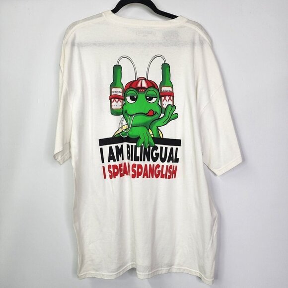 NEW Señor Senor Frogs Costa Maya Mexico Mens Short Sleeve Graphic T Shirt XXL - Picture 8 of 10